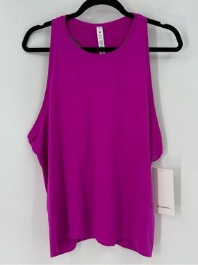 Lululemon Swiftly Tech High Neck 2.0 Racerback Tank Pink Purple 16